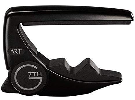 G7th Performance 3 Steel String Guitar Capo in Black in stock