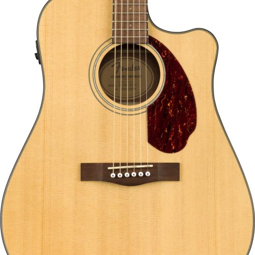 Fender CD-140SCE Dreadnought Electro Acoustic Guitar in Natural in stock