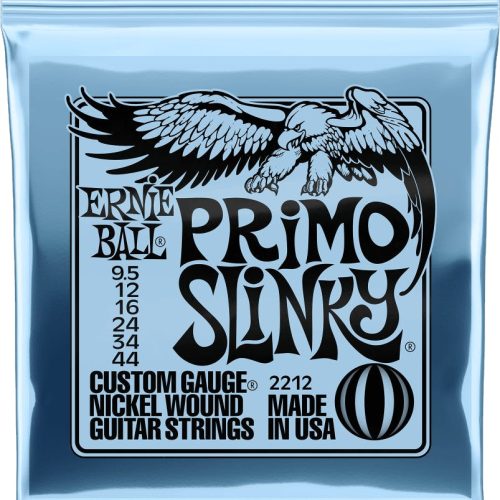 Ernie Ball Primo Slinky Electric Guitar Strings 9.5 - 44 gauge in stock