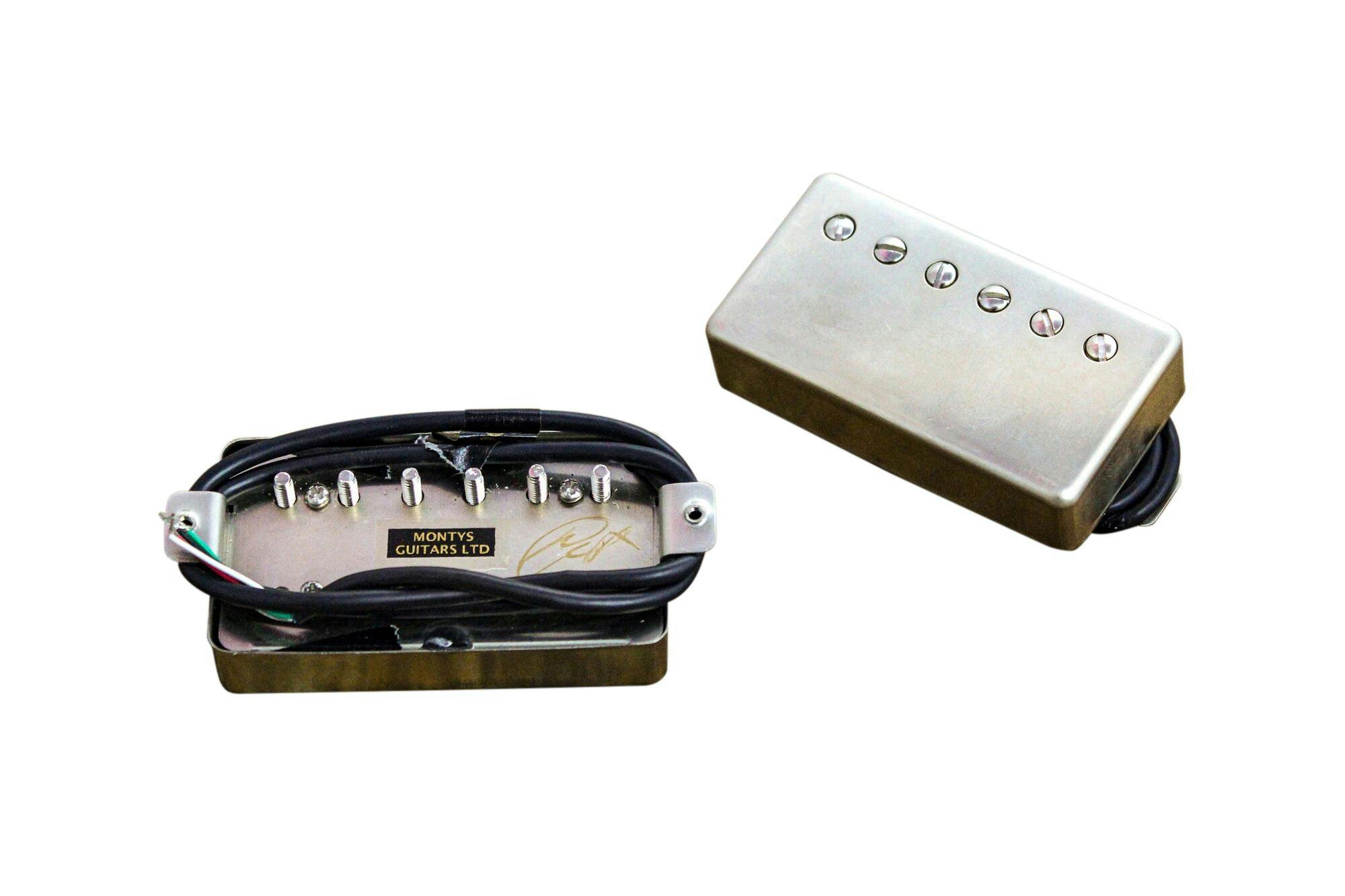 Monty's Guitars Full Monty Humbucker Nickel Set in stock