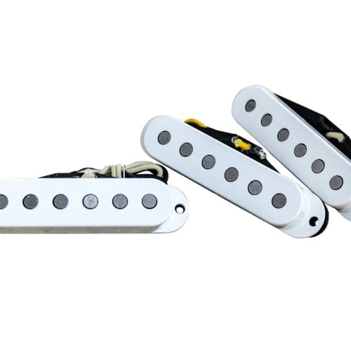 Monty's Guitars Full Monty Stratocaster Parchment Pickup Set in stock