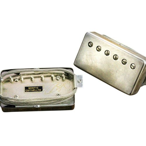 Monty's Guitars PAF Aged Nickel Pickup Set in stock