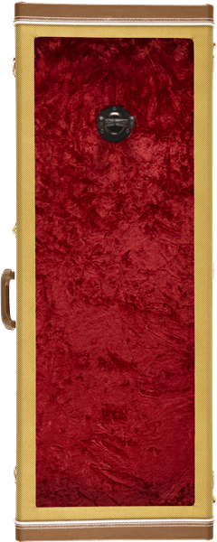 Fender Guitar Display Case in Tweed in stock