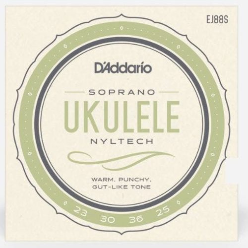 D'Addario EJ88S Nyltech Soprano Ukulele Strings in stock