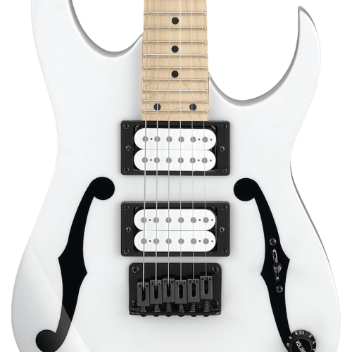 Ibanez Paul Gilbert Signature MiKro in White in stock