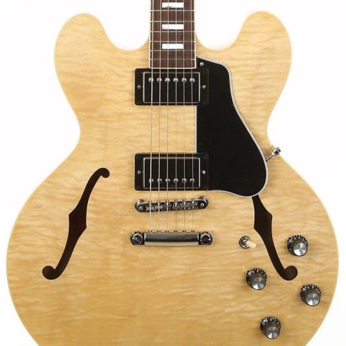 Gibson USA ES-335 Figured Semi Hollow Electric Guitar in Antique Natural in stock