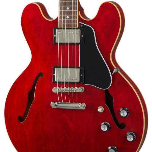 Gibson USA ES-335 Semi Hollow Electric Guitar in Sixties Cherry in stock