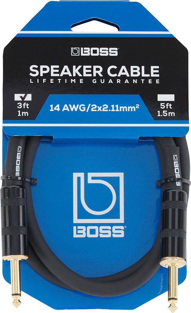 Boss 3ft / 1m speaker cable in stock - Image 1