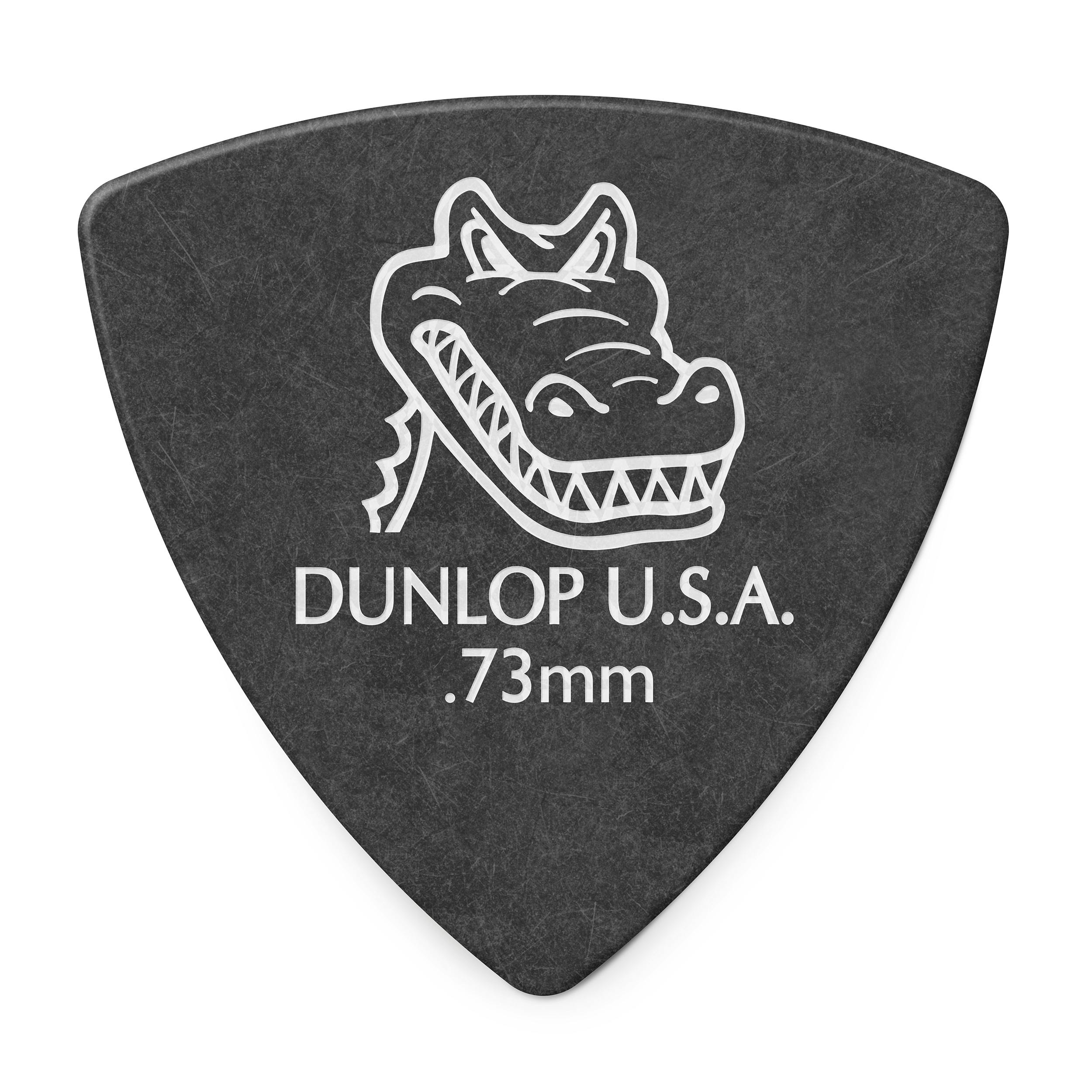 Dunlop Gator Grip Small Triangle 0.73mm Picks - 6 Pack in stock
