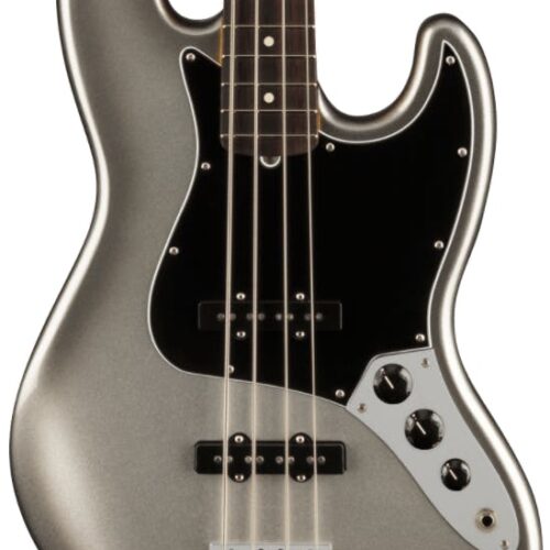 Fender American Professional II Jazz Bass In Mercury with Rosewood Fingerboard in stock