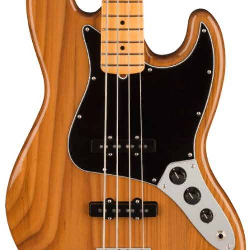 Fender American Professional II Jazz Bass In Roasted Pine with Maple Fingerboard in stock