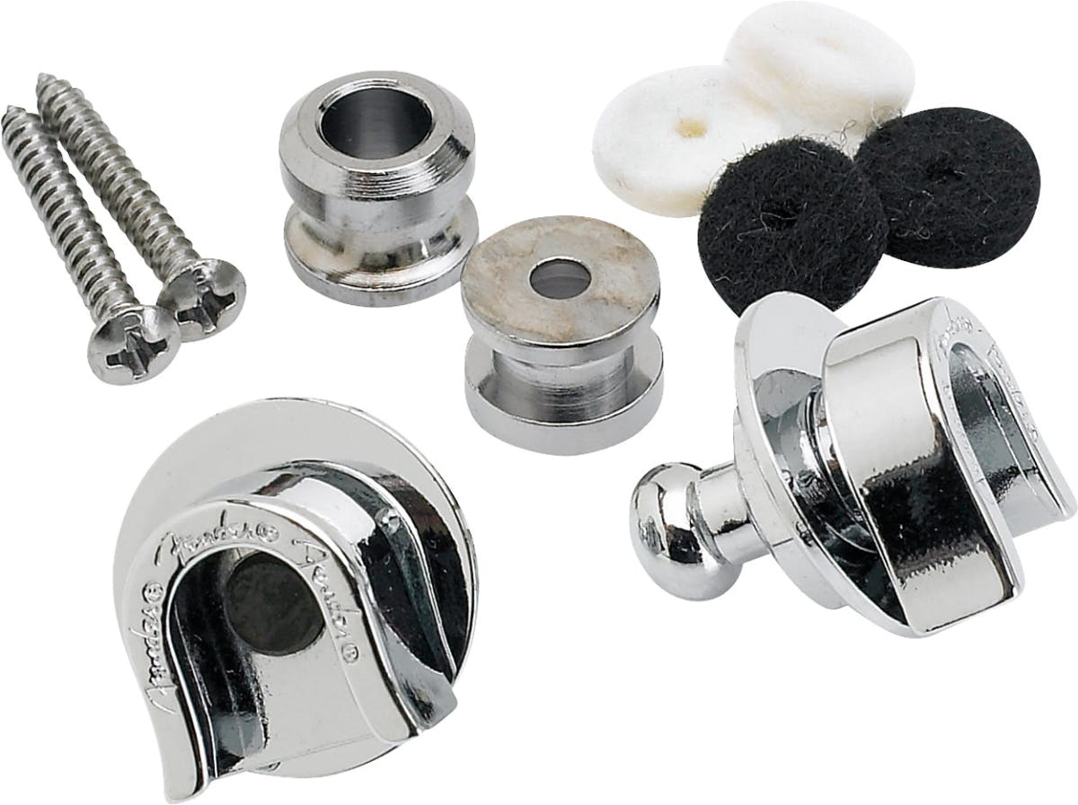 Fender Elite Strap Locks - Chrome in stock