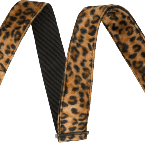 Fender 2" Wild Leopard Print Strap in stock