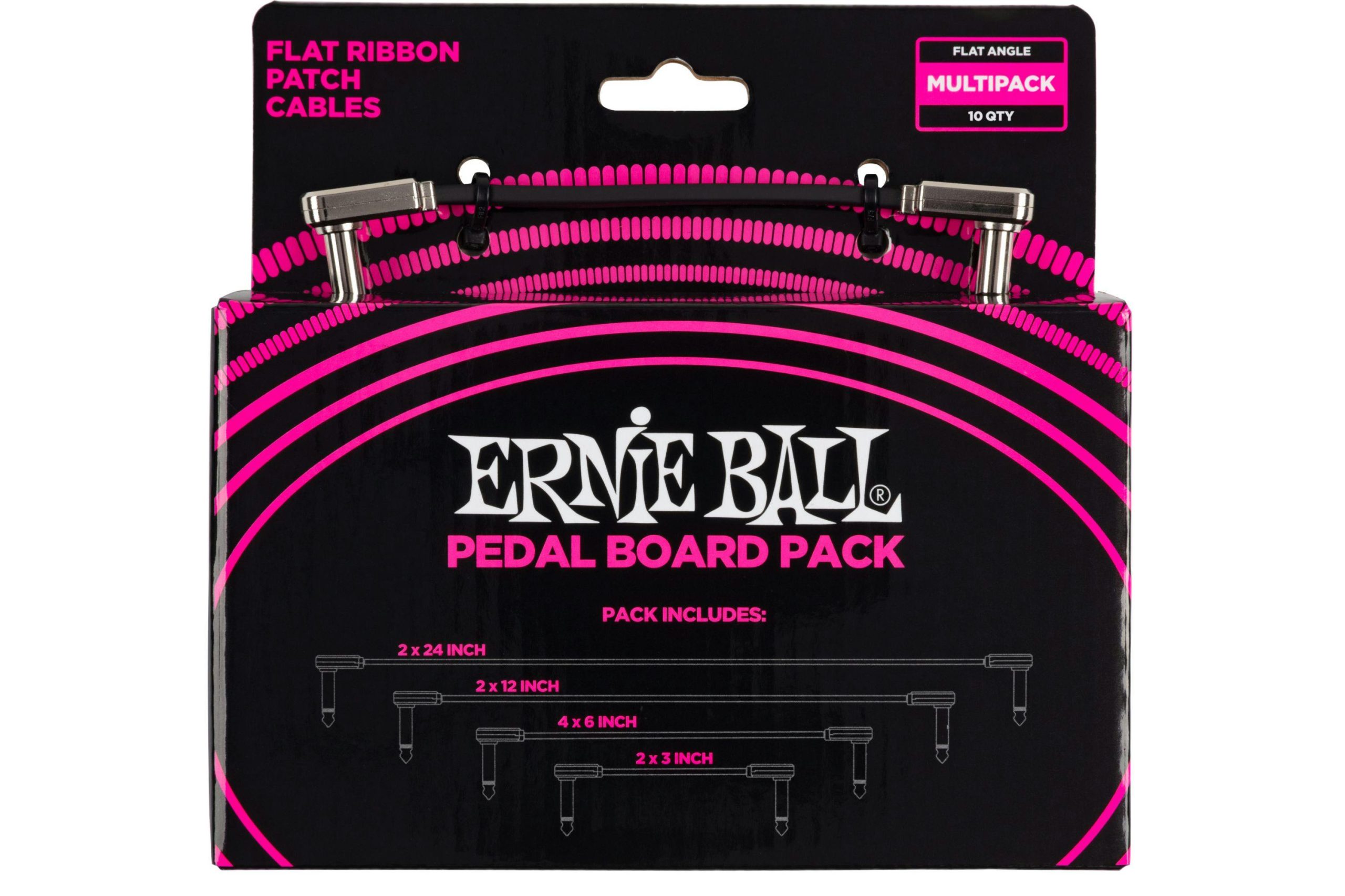 Ernie Ball Flat Ribbon Pedalboard Multi Pack in stock - Image 1