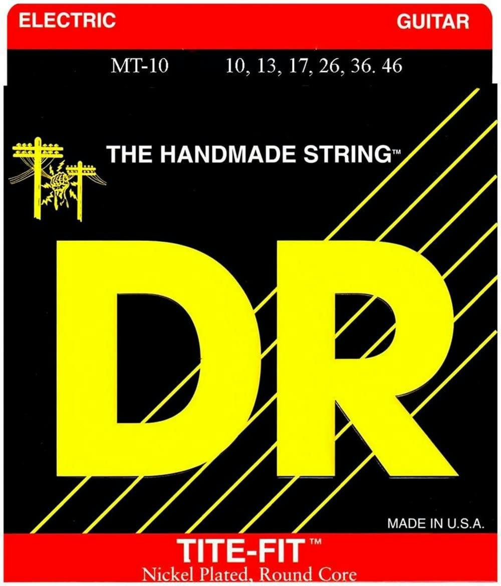 DR Tite Fit Nickel Plated Electric Guitar Strings Medium 10-46 in stock