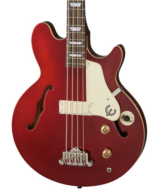 Epiphone Jack Casady Signature Bass in Sparkling Burgundy in stock