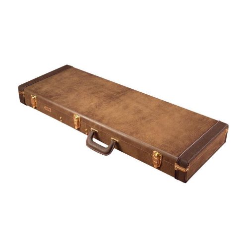 Gator Electric Vintage leather look guitar case in stock