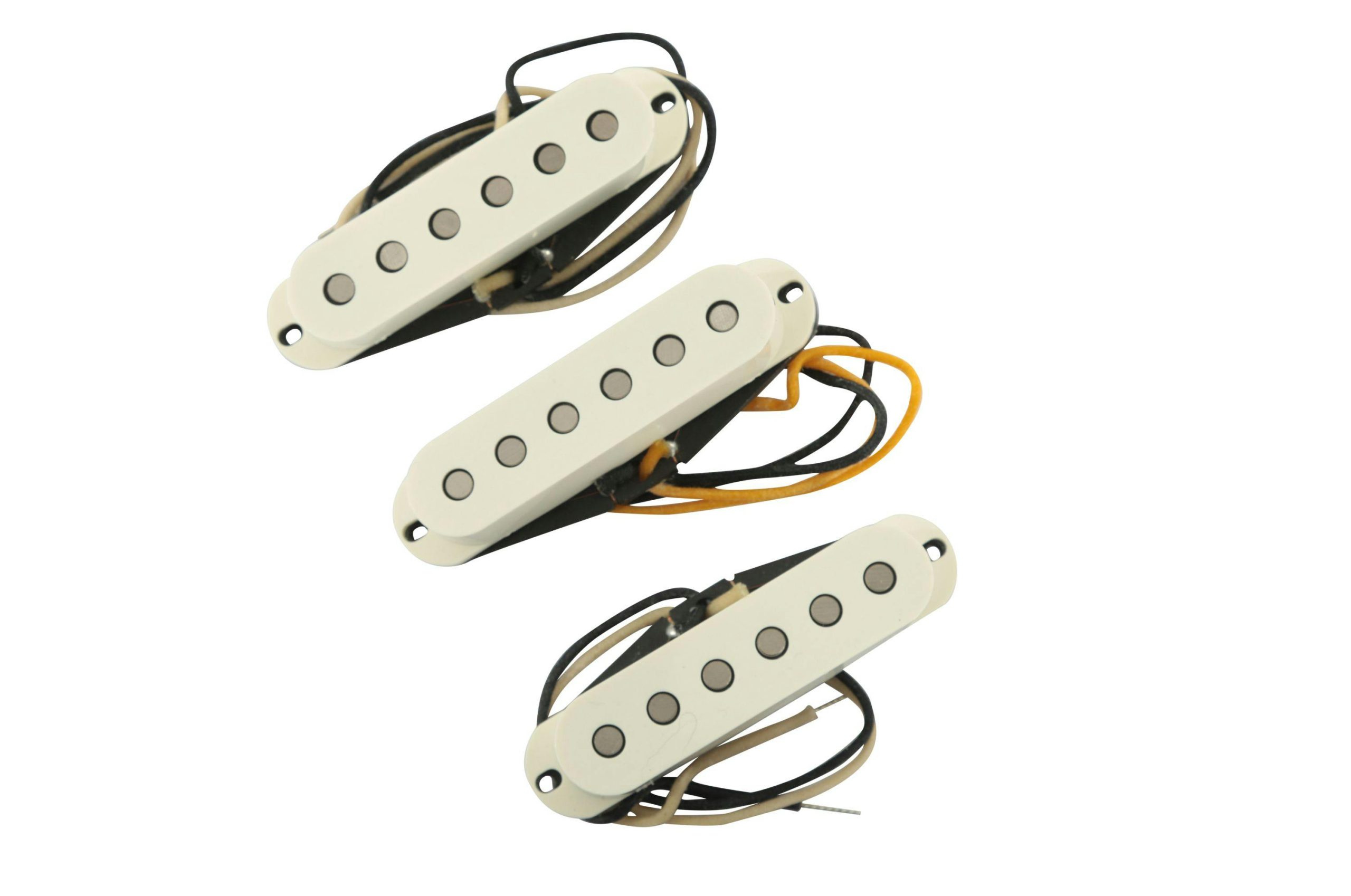 Lollar Strat Sixty-Four Pickup Set in Parchment in stock
