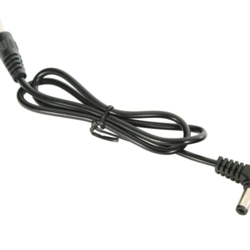 Andertons Pro Sound 150mm DC Power Cable - Straight Jack to Right Angle Jack in stock