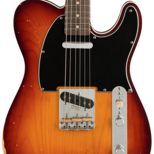 Fender Jason Isbell Signature Road Worn Custom Telecaster Electric Guitar in 3-Colour Chocolate Burst in stock