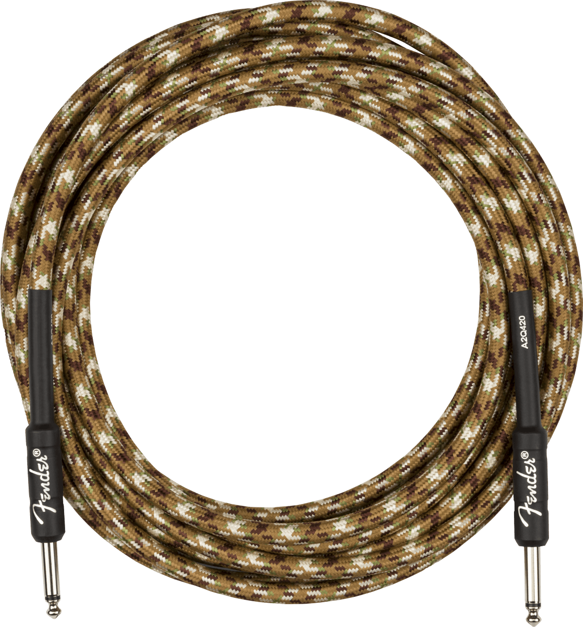 Fender Professional Series Instrument Cable Straight - Straight 18.6ft Desert Camo in stock
