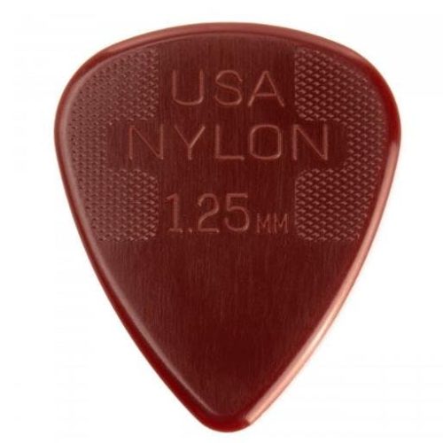 Dunlop Picks Nylon Standard 1.25mm Pack of 12 in stock