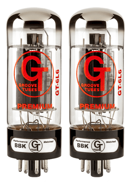 Groove Tubes GT-6L6-S Medium Duet Amp Tubes in stock