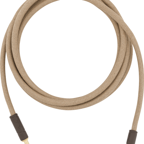 Fender Festival Hemp 10 Foot Angled Cable in Natural in stock