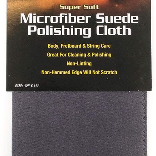 MusicNomad Super Soft Edgeless Microfiber Suede Polishing Cloth in stock