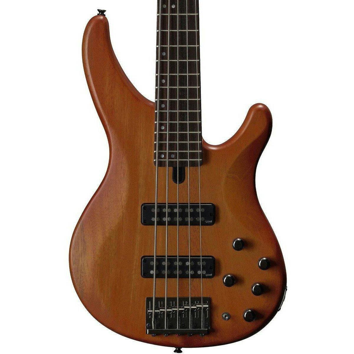 Yamaha TRBX505 5 String Bass in Brick Burst in stock - Image 1