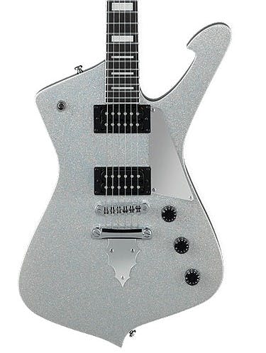Ibanez Paul Stanley Signature PS60 Infinity R HH in Silver Sparkle in stock