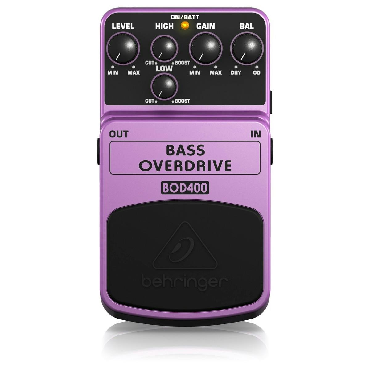 Behringer BOD400 Bass Overdrive Pedal in stock