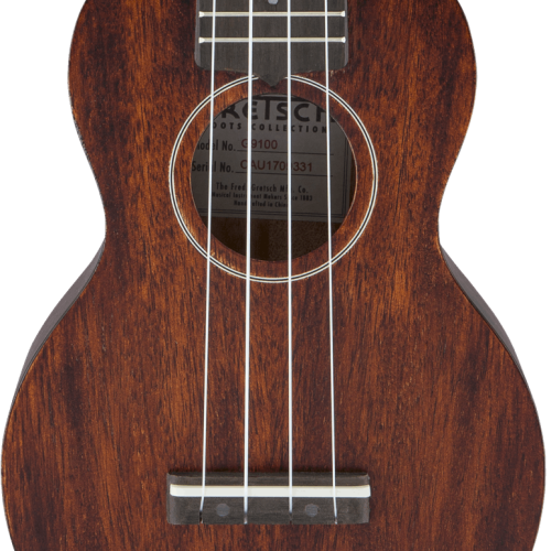 B Stock : Gretsch G9100 Soprano Standard Ukulele in Vintage Mahogany Stain 001 in stock