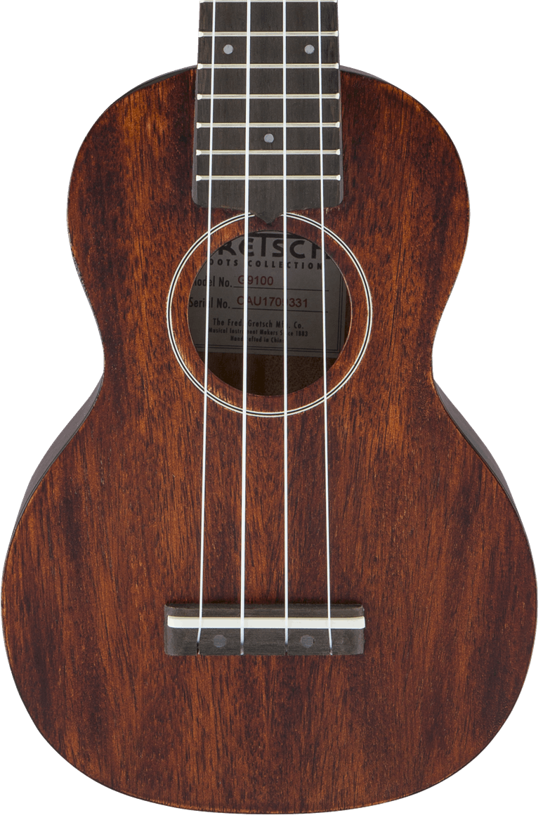 B Stock : Gretsch G9100 Soprano Standard Ukulele in Vintage Mahogany Stain 001 in stock