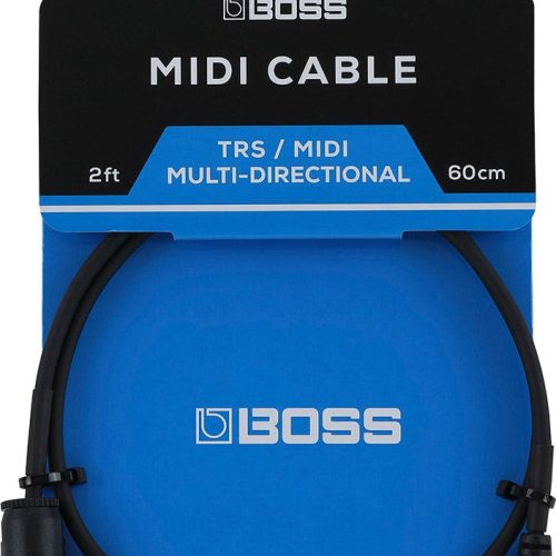 Boss 2 FT 60cm TRS to 5 Pin Midi Cable in stock