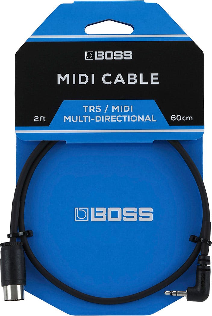 Boss 2 FT 60cm TRS to 5 Pin Midi Cable in stock - Image 1