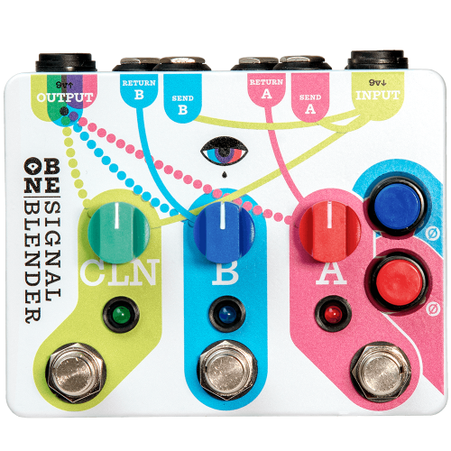Old Blood Noise Endeavors Signal Blender Pedal in stock