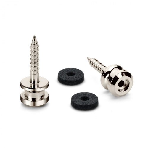 Schaller Guitar S-Lock End Pin & Screw Only - PAIR in Nickel in stock