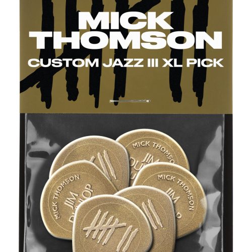 Dunlop Mick Thomson Custom Jazz III XL Pick - Pack of 6 in stock