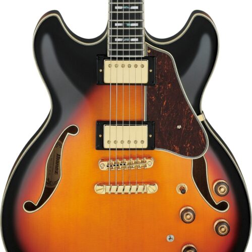Ibanez AS113-BS Artstar Semi-Hollow Body Guitar in Brown Sunburst in stock