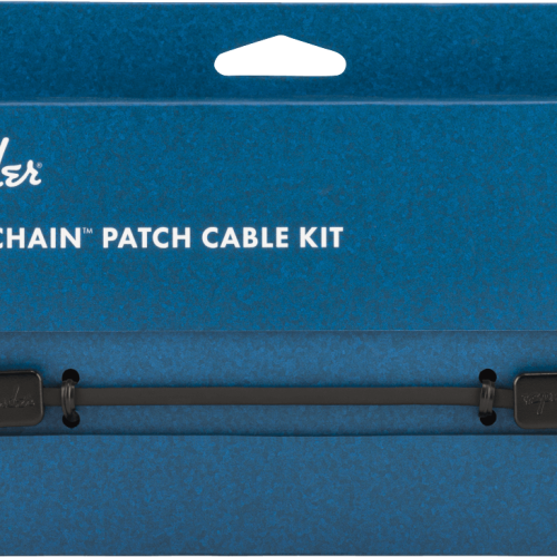 Fender Fender Blockchain Patch Cable Kit Black Small in stock
