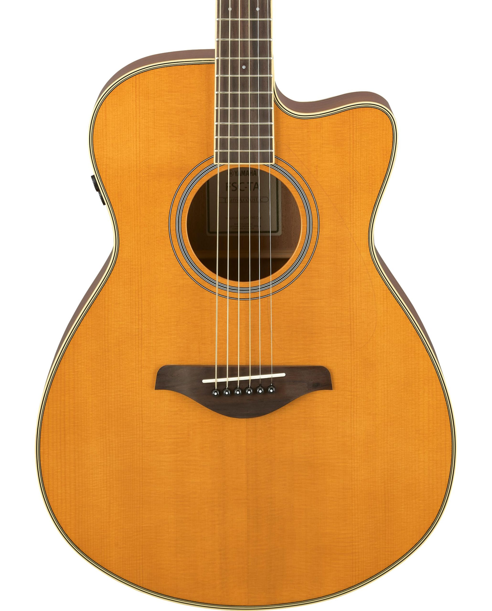 Yamaha FSC-TA TransAcoustic Vintage Tint in stock
