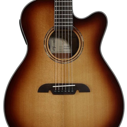 Alvarez Artist AF60CE Folk OM Electro-Acoustic in Shadowburst in stock