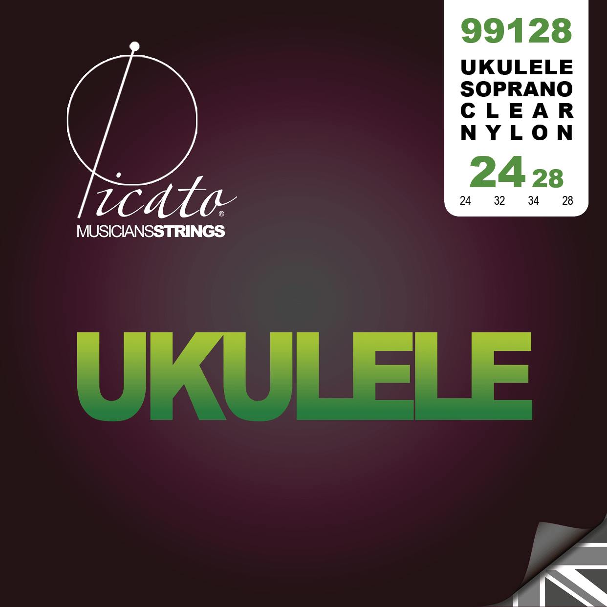 Picato Ground Nylon Soprano Ukulele Strings in stock