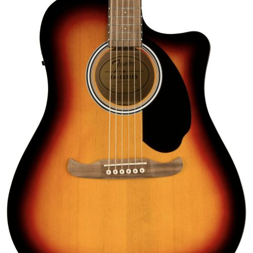Fender FA-125CE Dreadnought Electro Acoustic Guitar in Sunburst in stock