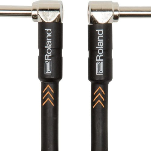 Roland RIC-B1AA 1FT / 30CM Instrument Cable, Angled/Angled 1/4 Jack in stock