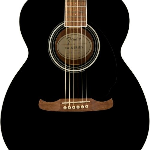 Fender DE FA-135 Concert Acoustic Guitar in Black in stock