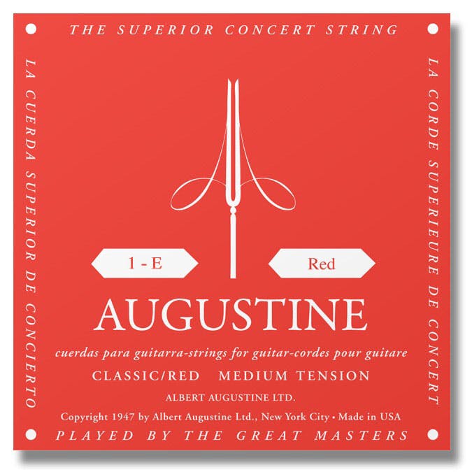 Augustine Red MT Single E or 1st String in stock