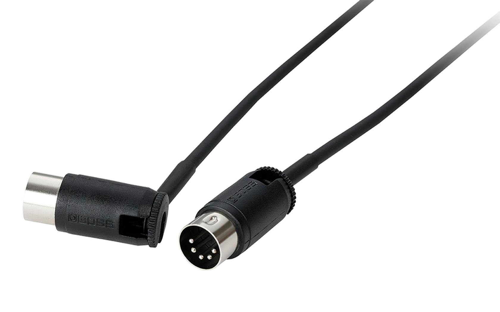 Boss BMIDI-PB1 1ft MIDI Cable with Adjustable Angle in stock - Image 1