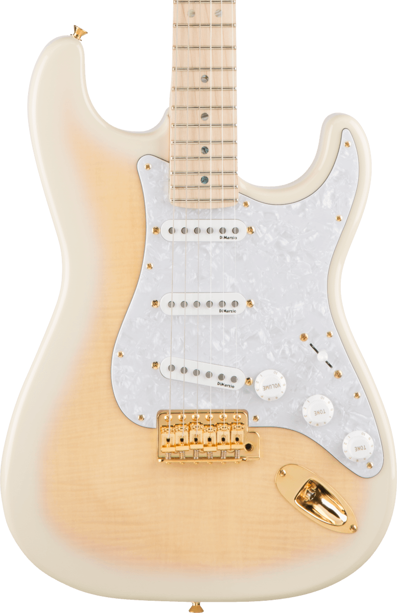 Fender Richie Kotzen Stratocaster In Transparent White Burst in stock